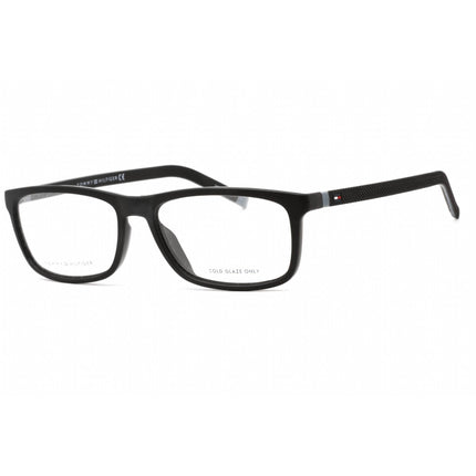 Tommy Hilfiger Men's Eyeglasses - Black Grey Plastic Full Rim Frame | TH 1741 008A 00 ,