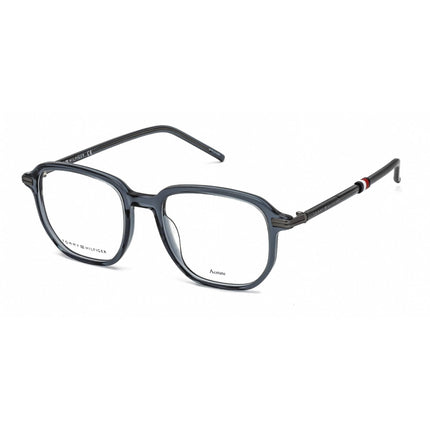 Tommy Hilfiger Men's Eyeglasses - Blue Full Rim Rectangular Frame | TH 1689 0PJP 00 ,