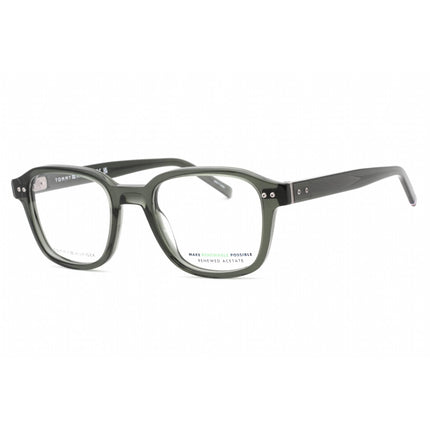 Tommy Hilfiger Men's Eyeglasses - Clear Lens Green Square Frame | TH 1983 01ED 00 ,