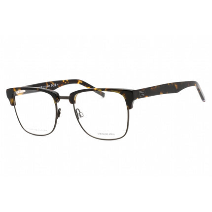 Tommy Hilfiger Men's Eyeglasses - Havana Acetate and Metal Frame | TH 1988 0086 00 ,