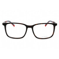 Tommy Hilfiger Men's Eyeglasses - Havana Plastic Rectangular Frame | TH 1916 0086 00 ,