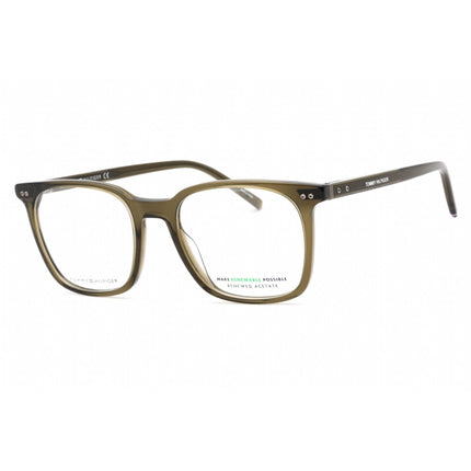 Tommy Hilfiger Men's Eyeglasses - Khaki Full Rim Square Shape Frame | TH 1942 03Y5 00 ,