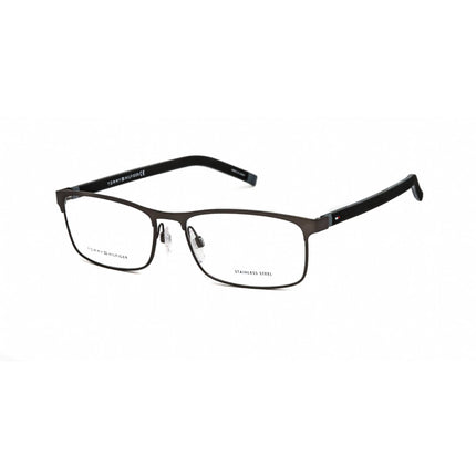 Tommy Hilfiger Men's Eyeglasses - Ruthenium Black Rectangular Frame | TH 1740 0V81 00 ,