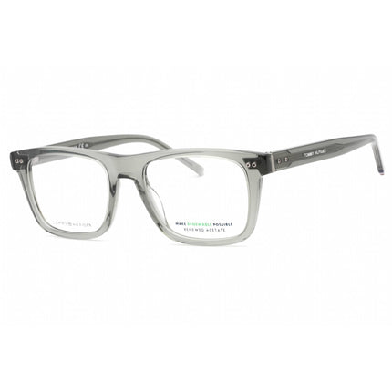 Tommy Hilfiger Men's Eyeglasses - Transparent Grey Full Rim Frame | TH 1892 06CR 00 ,