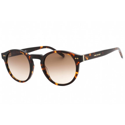 Tommy Hilfiger Men's Sunglasses - Havana Full Rim Round Frame | TH 1795/S 0086 HA ,