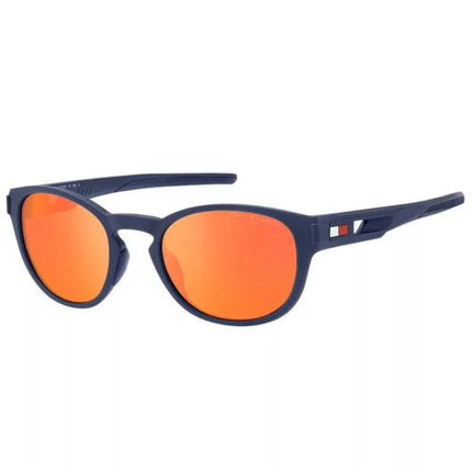 Tommy Hilfiger Men's Sunglasses - Matte Blue Acetate Full Rim Frame | TH 1912/S 0FLL ,