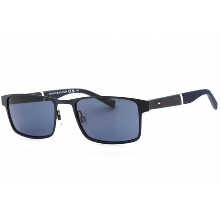 Tommy Hilfiger Men's Sunglasses - Matte Blue Full Rim Rectangular | TH 1904/S 0FLL KU ,