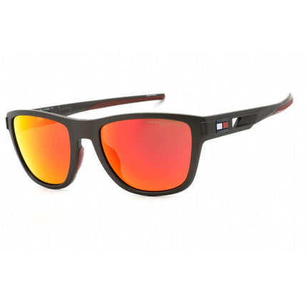 Tommy Hilfiger Men's Sunglasses - Metal Grey Rectangular Frame | TH 1951/S 04WC B8 ,