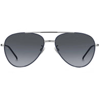 Tommy Hilfiger Men's Sunglasses - Ruthenium Blue Metal Aviator Frame | TH 1788/F 0V84 ,