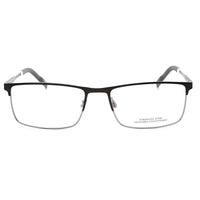 Tommy Hilfiger Unisex Eyeglasses - Black Ruthenium Rectangular Frame | TH 1843 05MO 00 ,
