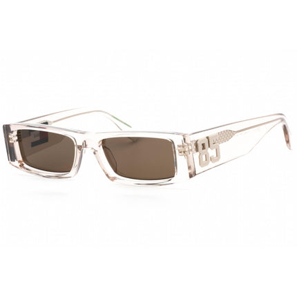 Tommy Hilfiger Unisex Sunglasses - Beige Full Rim Rectangular | TJ 0092/S 010A 70 ,