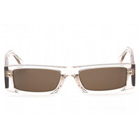 Tommy Hilfiger Unisex Sunglasses - Beige Full Rim Rectangular | TJ 0092/S 010A 70 ,