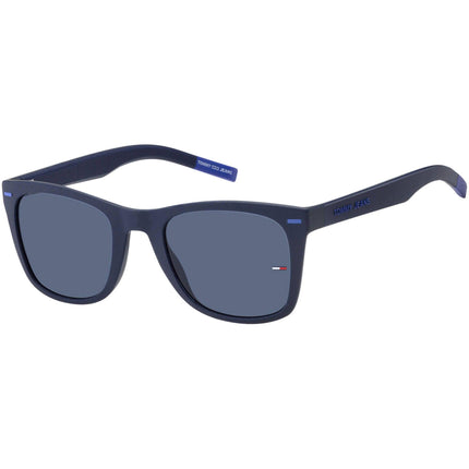 Tommy Hilfiger Unisex Sunglasses - Blue/Azure Plastic Square Frame | TJ 0040/S 0ZX9 ,