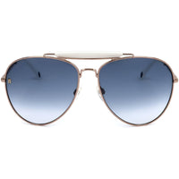 Tommy Hilfiger Unisex Sunglasses - Gold Copper Frame Blue Lens | TH 1808/S 0DDB/08 ,