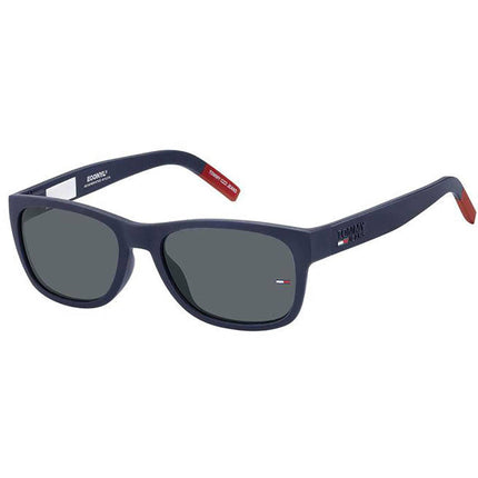 Tommy Hilfiger Unisex Sunglasses - Grey Lens Square Full Rim Frame | TJ 0025/S 0WIR ,