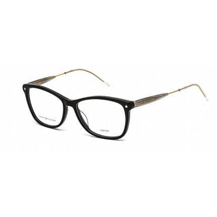 Tommy Hilfiger Women's Eyeglasses - Black Full Rim Rectangular Frame | TH 1633 0807 00 ,
