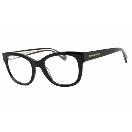 Tommy Hilfiger Women's Eyeglasses - Black Full Rim Rectangular Frame | TH 1864 0807 00 ,
