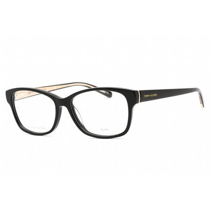 Tommy Hilfiger Women's Eyeglasses - Black Gold Rectangular Frame | TH 1779 0807 00 ,