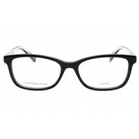 Tommy Hilfiger Women's Eyeglasses - Black Metal Rectangular Frame | TH 1889 0807 00 ,