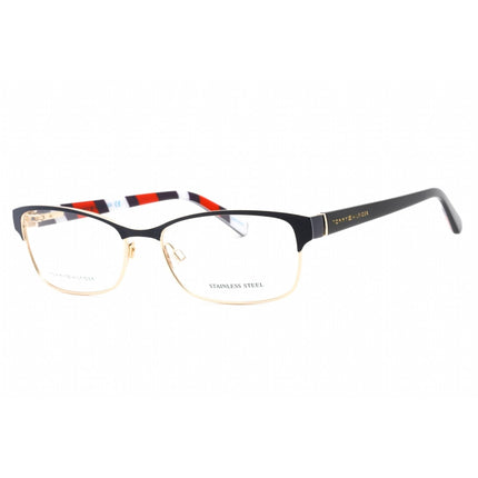 Tommy Hilfiger Women's Eyeglasses - Blue Gold Full Rim Rectangular | TH 1684 0KY2 00 ,