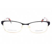 Tommy Hilfiger Women's Eyeglasses - Blue Gold Full Rim Rectangular | TH 1684 0KY2 00 ,
