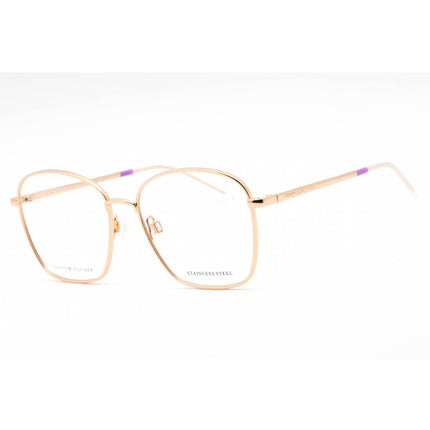 Tommy Hilfiger Women's Eyeglasses - Gold Metal Full Rim Oversized | TH 1635 0J5G 00 ,