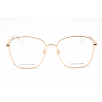 Tommy Hilfiger Women's Eyeglasses - Gold Metal Full Rim Oversized | TH 1635 0J5G 00 ,