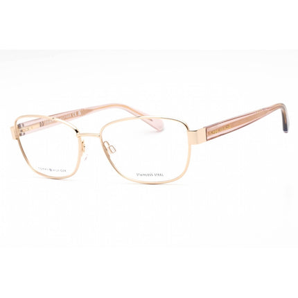 Tommy Hilfiger Women's Eyeglasses - Gold Metal Rectangular Frame | TH 2006 0J5G 00 ,