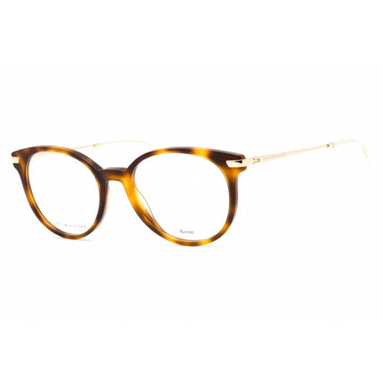 Tommy Hilfiger Women's Eyeglasses - Havana 2 Plastic Round Frame | TH 1821 005L 00 ,