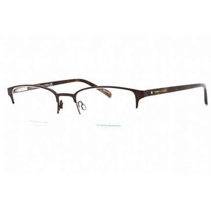 Tommy Hilfiger Women's Eyeglasses - Matte Brown Rectangular Frame | TH 1748 0YZ4 00 ,