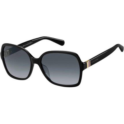 Tommy Hilfiger Women's Sunglasses - Black Plastic Full Rim Frame | TH 1765/S 0807 ,