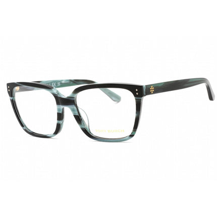 Tory Burch Women's Eyeglasses - Sky Blue Horn Full Rim Cat Eye Frame | 0TY2120U 1869 ,