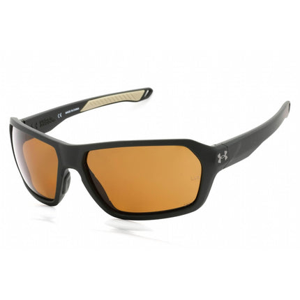 Under Armour Unisex Sunglasses - Matte Green Plastic Full Rim Frame | UA RECON 0DLD 6A ,