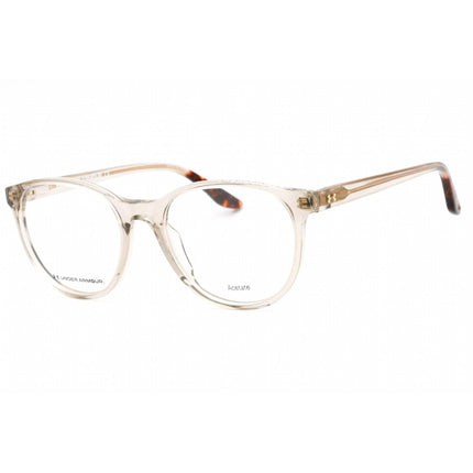 Under Armour Women's Eyeglasses - Beige Plastic Full Rim Round Frame | UA 5020 010A 00 ,