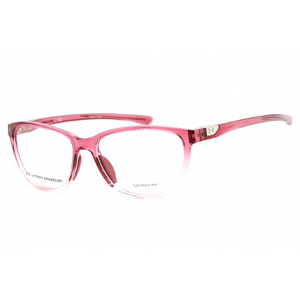 Under Armour Women's Eyeglasses - Burgundy Plastic Cat Eye Frame | UA 5038 0LHF 00 ,