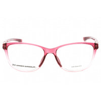 Under Armour Women's Eyeglasses - Burgundy Plastic Cat Eye Frame | UA 5038 0LHF 00 ,