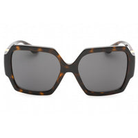 Versace Women's Sunglasses - Dark Havana Full Rim Rectangular Frame | 0VE4453 108/87 ,