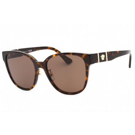 Versace Women's Sunglasses - Havana Plastic Frame Brown Lens | 0VE4460D 108/73 ,