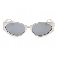Versace Women's Sunglasses - Matte Silver Full Rim Cat Eye Frame | 0VE2263 12666G ,