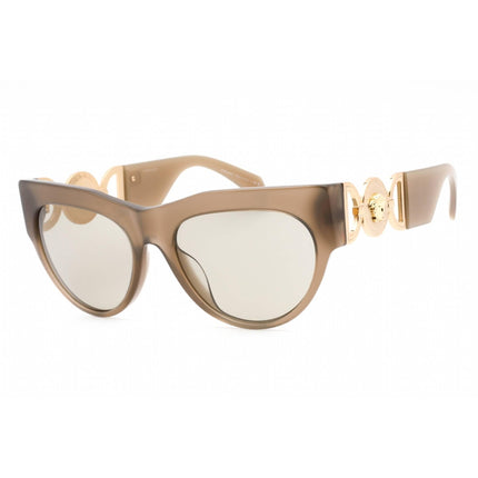 Versace Women's Sunglasses - Opal Brown Frame Light Brown Lens | 0VE4440U 5407/3 ,