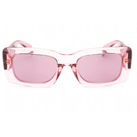 Versace Women's Sunglasses - Transparent Pink Full Rim Rectangular | 0VE4444U 5355AK ,