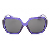 Versace Women's Sunglasses - Violet Plastic Frame Dark Grey Lens | 0VE4453 541987 ,