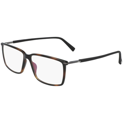Zeiss Men's Eyeglasses - Demo Lens Tortoise Injected Square Full Rim | ZS20026 190 ,