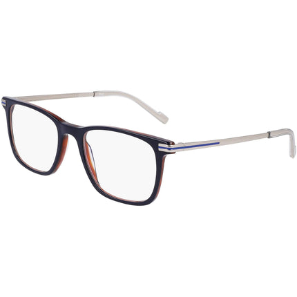 Zeiss Men's Eyeglasses - Powder Blue Acetate Square Frame Demo Lens | ZS22708 458 ,