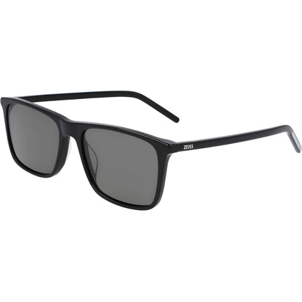Zeiss Men's Sunglasses - Black Royal Blue Full Rim Frame Green Lens | ZS22508SP 001 ,