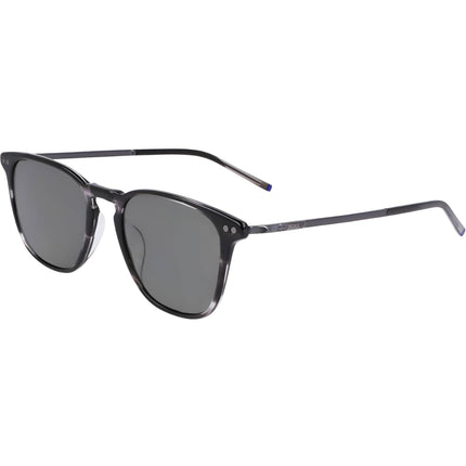 Zeiss Men's Sunglasses - Smoke Horn Frame Grey With Light Mirror Lens | ZS22703 022 ,