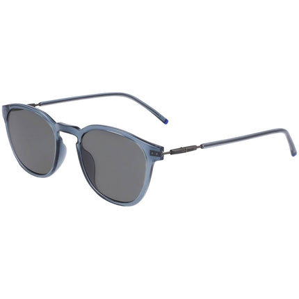 Zeiss Men's Sunglasses - Turquoise Acetate Frame Dark Grey Lens | ZS22514SP 440 ,