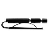 Stainless Steel Brushed and Polished Black IP-plated Money Clip ,