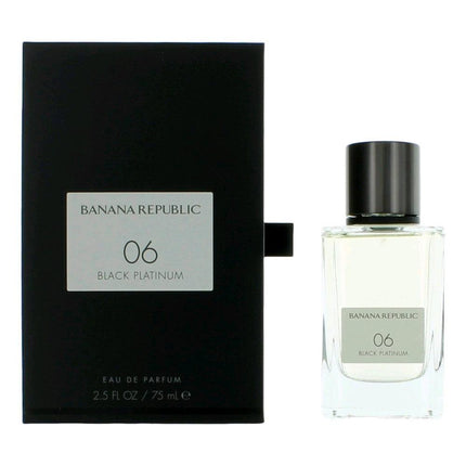 06 Black Platinum by Banana Republic, 2.5 oz Eau De Parfum Spray for Unisex ,