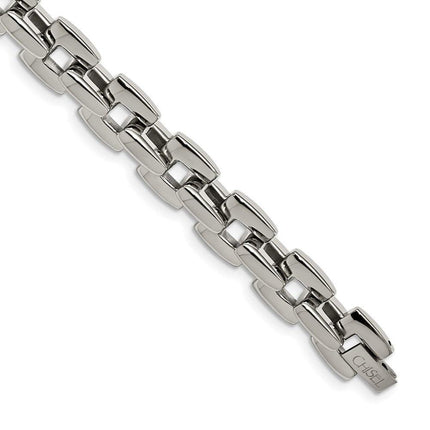 Stainless Steel Polished 9in Bracelet ,